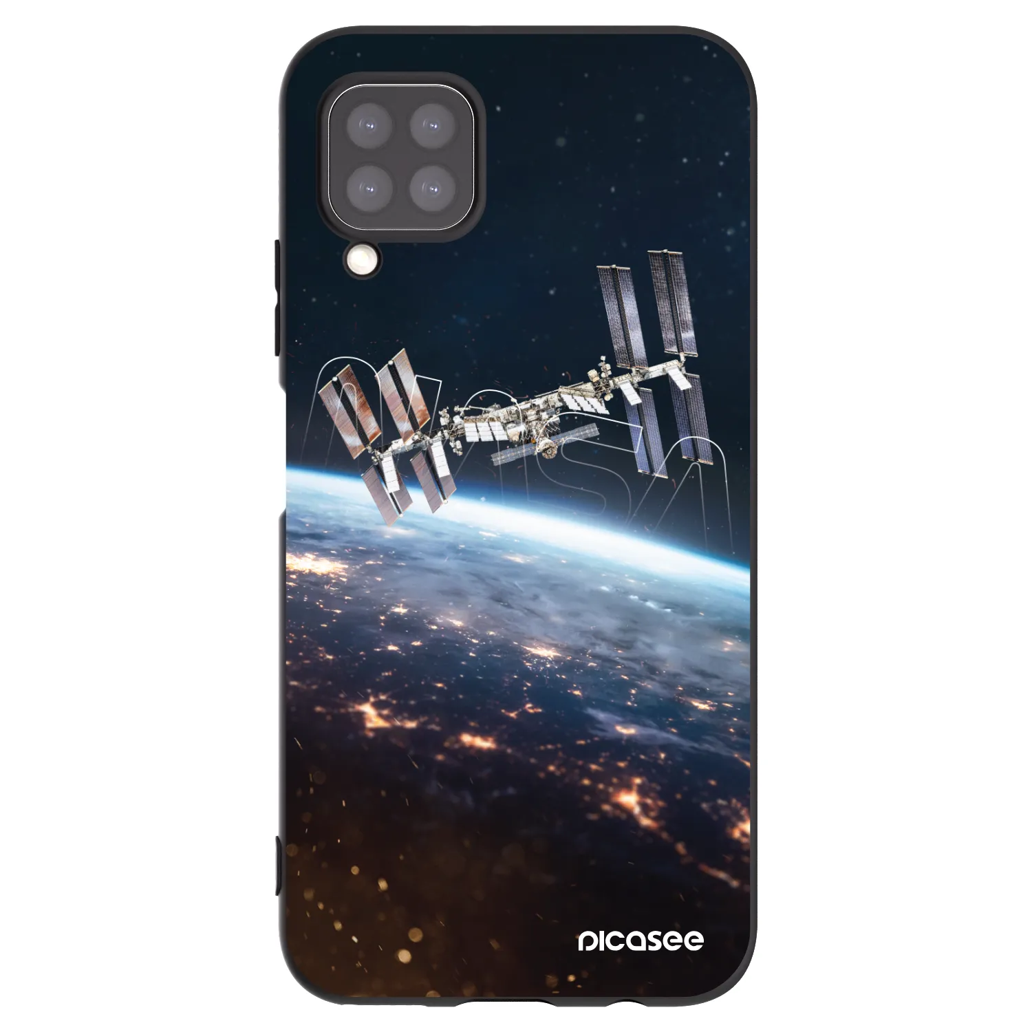 Picasee fekete szilikon tok az alábbi mobiltelefonokra Huawei P40 Lite - Station