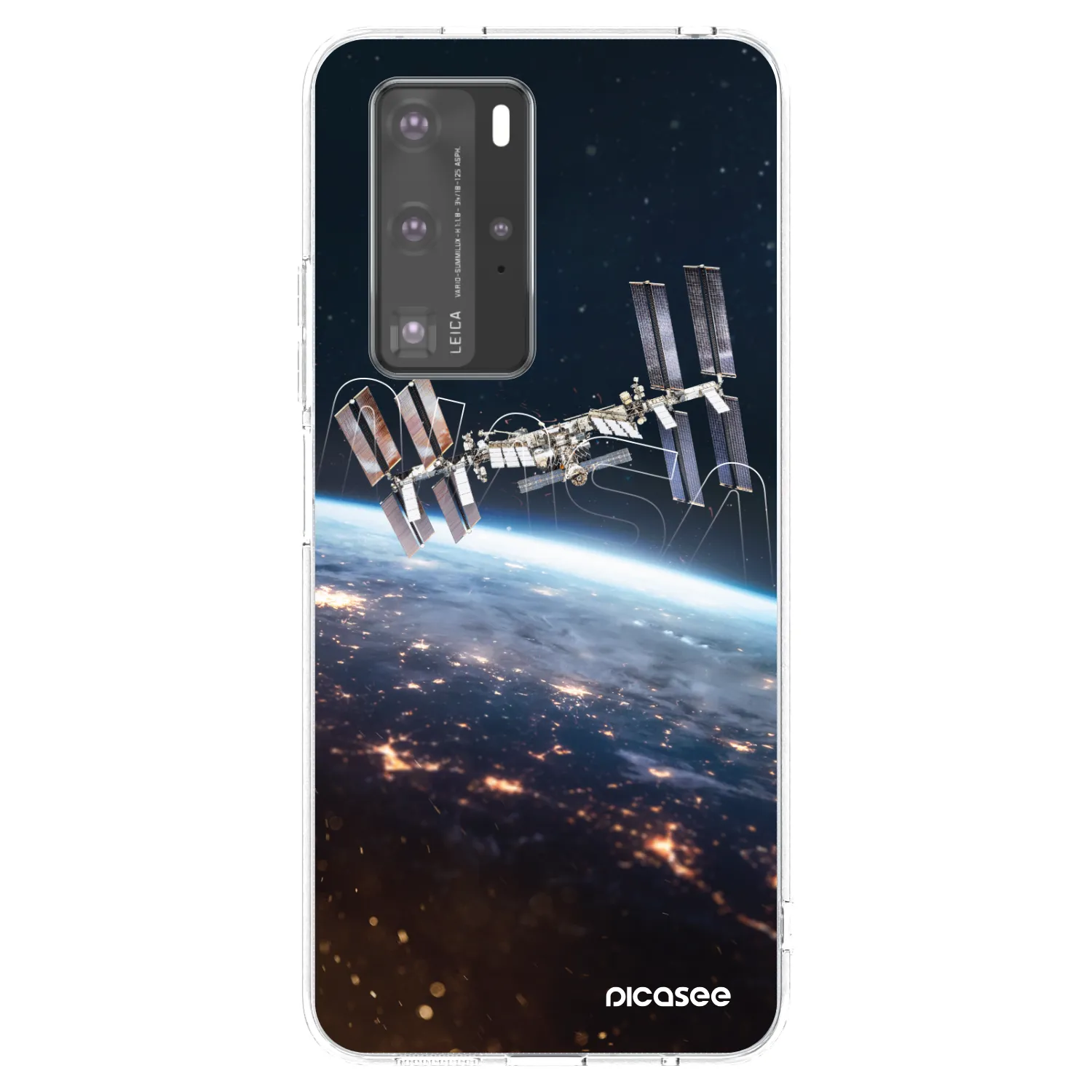 Picasee átlátszó szilikon tok az alábbi mobiltelefonokra Huawei P40 Pro - Station