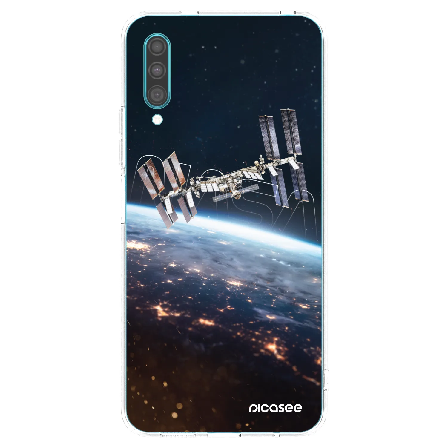 Picasee átlátszó szilikon tok az alábbi mobiltelefonokra Samsung Galaxy A30s A307F - Station