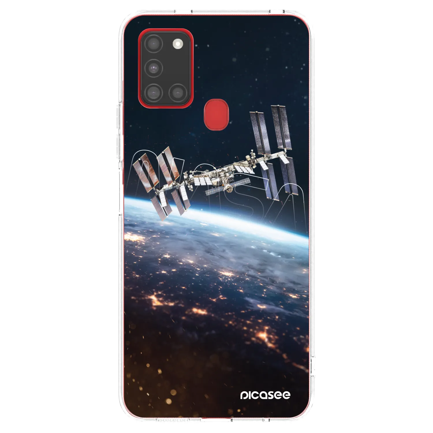 Picasee átlátszó szilikon tok az alábbi mobiltelefonokra Samsung Galaxy A21s - Station