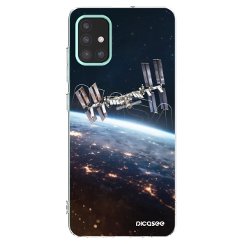 Picasee átlátszó szilikon tok az alábbi mobiltelefonokra Samsung Galaxy M31s - Station