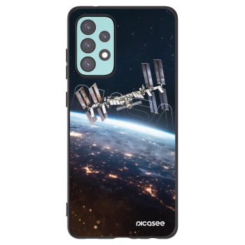 Picasee fekete szilikon tok az alábbi mobiltelefonokra Samsung Galaxy A72 A725F - Station