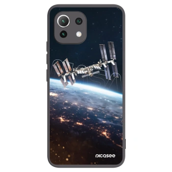 Picasee fekete szilikon tok az alábbi mobiltelefonokra Xiaomi Mi 11 Lite - Station