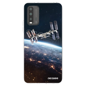 Picasee átlátszó szilikon tok az alábbi mobiltelefonokra Xiaomi Redmi 9T - Station