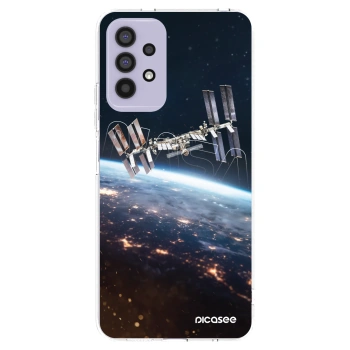 Picasee átlátszó szilikon tok az alábbi mobiltelefonokra Samsung Galaxy A32 4G SM-A325F - Station