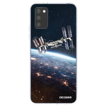 Picasee átlátszó szilikon tok az alábbi mobiltelefonokra Samsung Galaxy A02s A025G - Station
