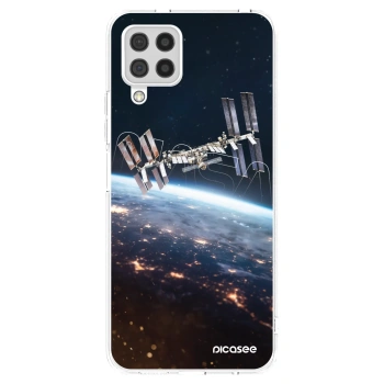 Picasee átlátszó szilikon tok az alábbi mobiltelefonokra Samsung Galaxy A22 A225F 4G - Station