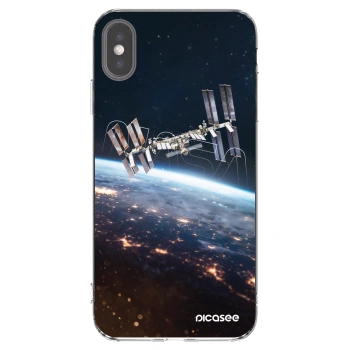 Picasee átlátszó szilikon tok az alábbi mobiltelefonokra Apple iPhone XS Max - Station