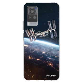 Picasee átlátszó szilikon tok az alábbi mobiltelefonokra Vivo X60 Pro 5G - Station