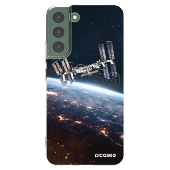 Picasee átlátszó szilikon tok az alábbi mobiltelefonokra Samsung Galaxy S22+ 5G - Station