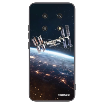 Picasee fekete szilikon tok az alábbi mobiltelefonokra Honor Magic4 Lite 5G - Station