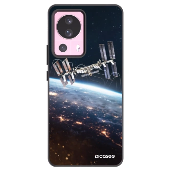 Picasee fekete szilikon tok az alábbi mobiltelefonokra Xiaomi 13 Lite - Station