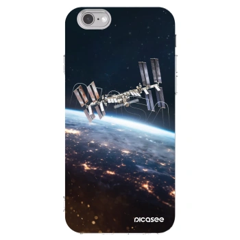 Picasee átlátszó szilikon tok az alábbi mobiltelefonokra Apple iPhone 6/6S - Station