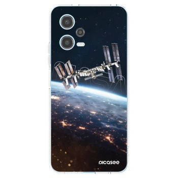 Picasee átlátszó szilikon tok az alábbi mobiltelefonokra Xiaomi Redmi Note 12 5G - Station