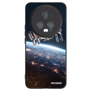 Picasee fekete szilikon tok az alábbi mobiltelefonokra Honor Magic5 Pro - Station