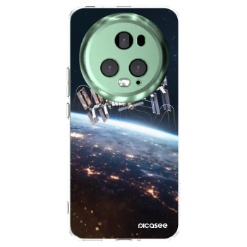 Picasee átlátszó szilikon tok az alábbi mobiltelefonokra Honor Magic5 Pro - Station