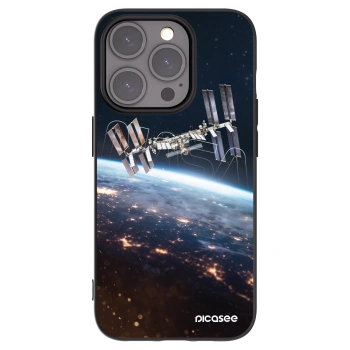 Picasee fekete szilikon tok az alábbi mobiltelefonokra Apple iPhone 15 Pro - Station