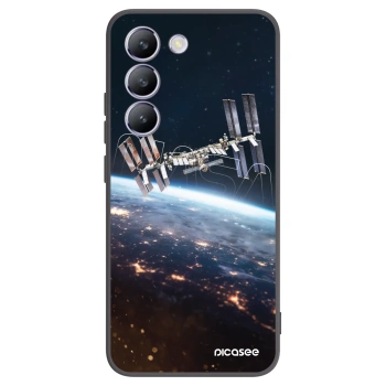 Picasee fekete szilikon tok az alábbi mobiltelefonokra Vivo V40 SE 5G - Station