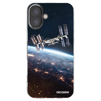 Picasee átlátszó szilikon tok az alábbi mobiltelefonokra Apple iPhone 16 Plus - Station