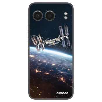 Picasee fekete szilikon tok az alábbi mobiltelefonokra OnePlus Nord 4 - Station