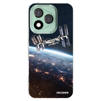 Picasee átlátszó szilikon tok az alábbi mobiltelefonokra Honor 400 Lite 5G - Station