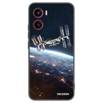 Picasee fekete szilikon tok az alábbi mobiltelefonokra Motorola Moto G05 - Station