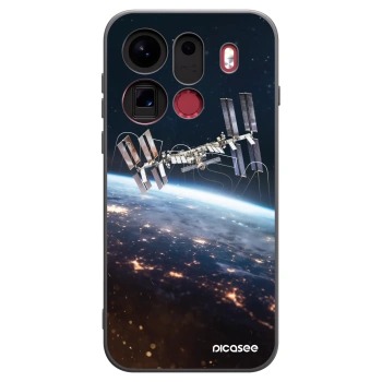 Picasee fekete szilikon tok az alábbi mobiltelefonokra OPPO Find X9 Pro - Station