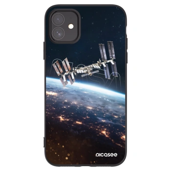 Picasee fekete szilikon tok az alábbi mobiltelefonokra Apple iPhone 11 - Station