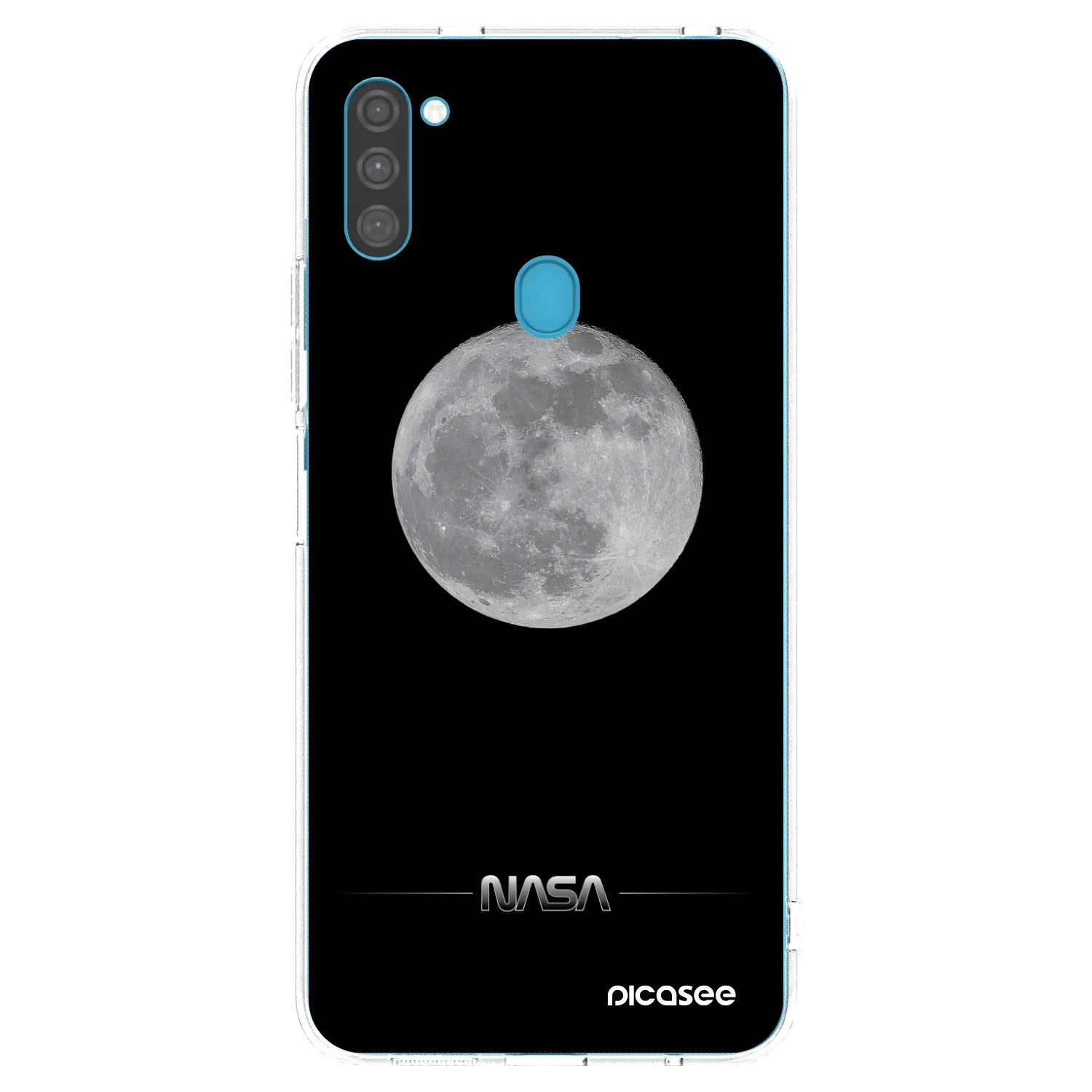 Picasee átlátszó szilikon tok az alábbi mobiltelefonokra Samsung Galaxy M11 - Moon Minimal