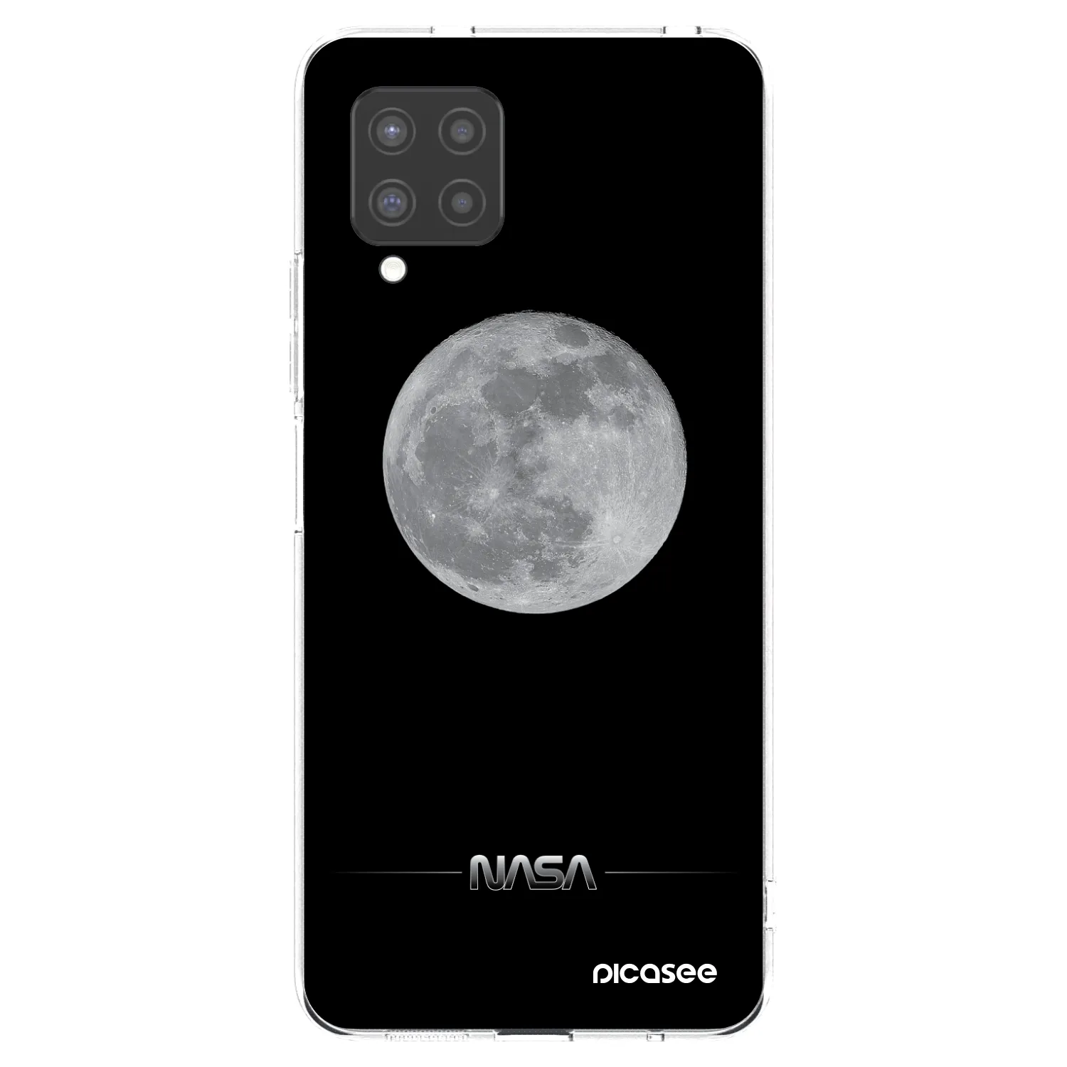 Picasee átlátszó szilikon tok az alábbi mobiltelefonokra Samsung Galaxy A42 A426B - Moon Minimal