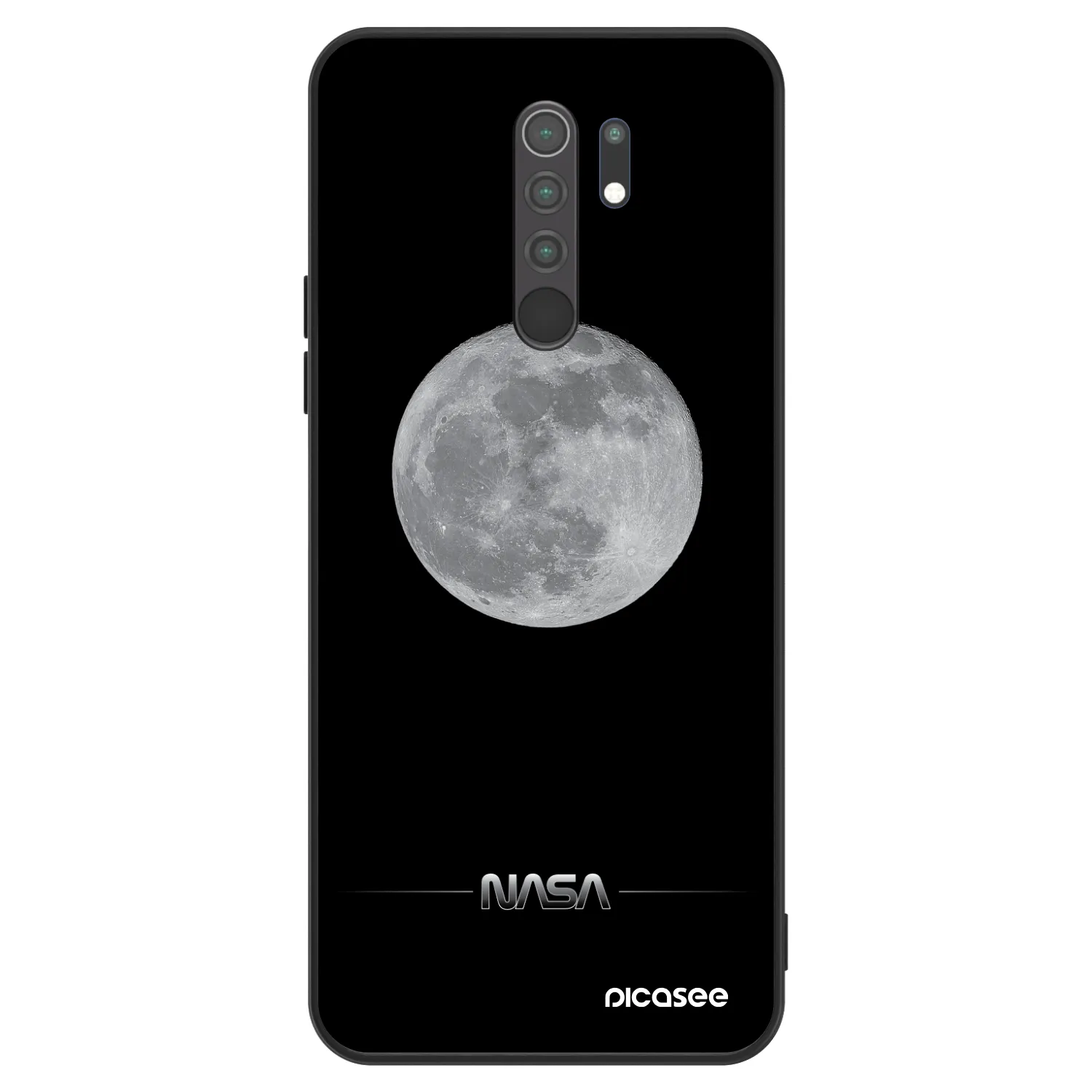 Picasee ULTIMATE CASE Xiaomi Redmi 9 - készülékre - Moon Minimal