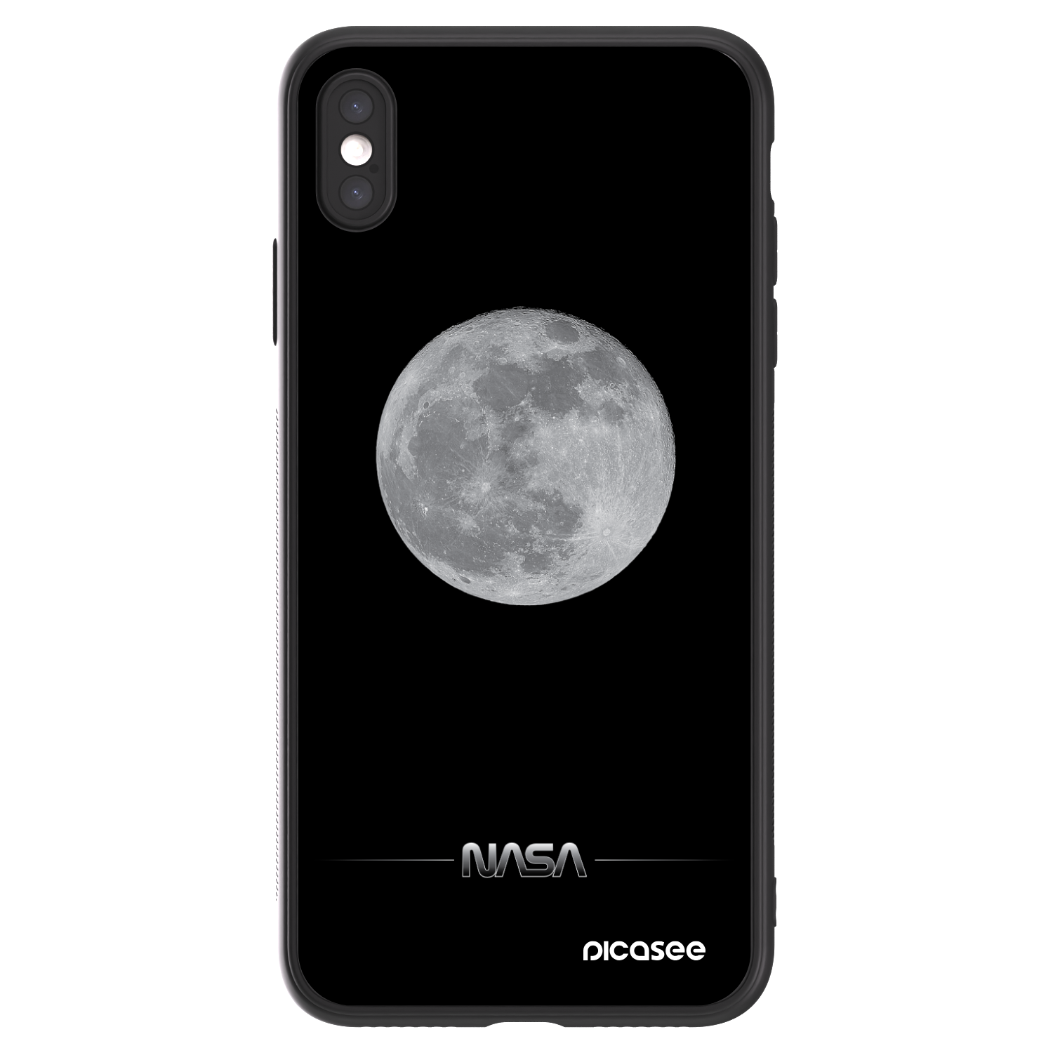 Picasee ULTIMATE CASE Apple iPhone XS Max - készülékre - Moon Minimal
