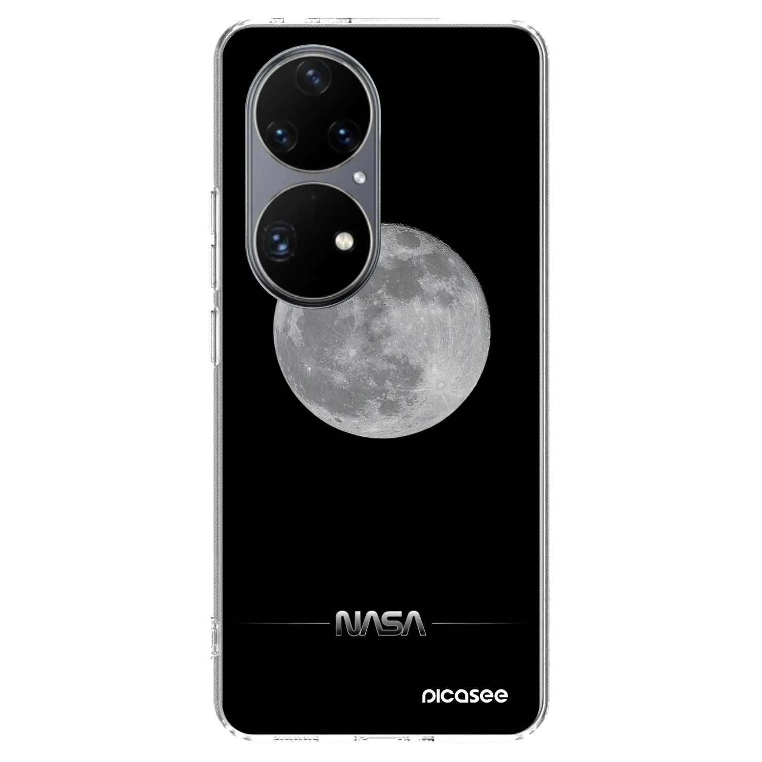 Picasee átlátszó szilikon tok az alábbi mobiltelefonokra Huawei P50 - Moon Minimal