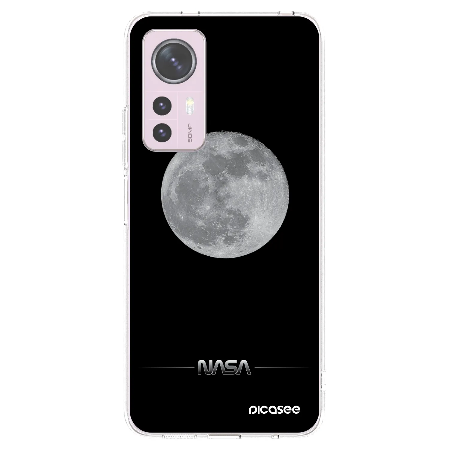Picasee átlátszó szilikon tok az alábbi mobiltelefonokra Xiaomi 12 - Moon Minimal