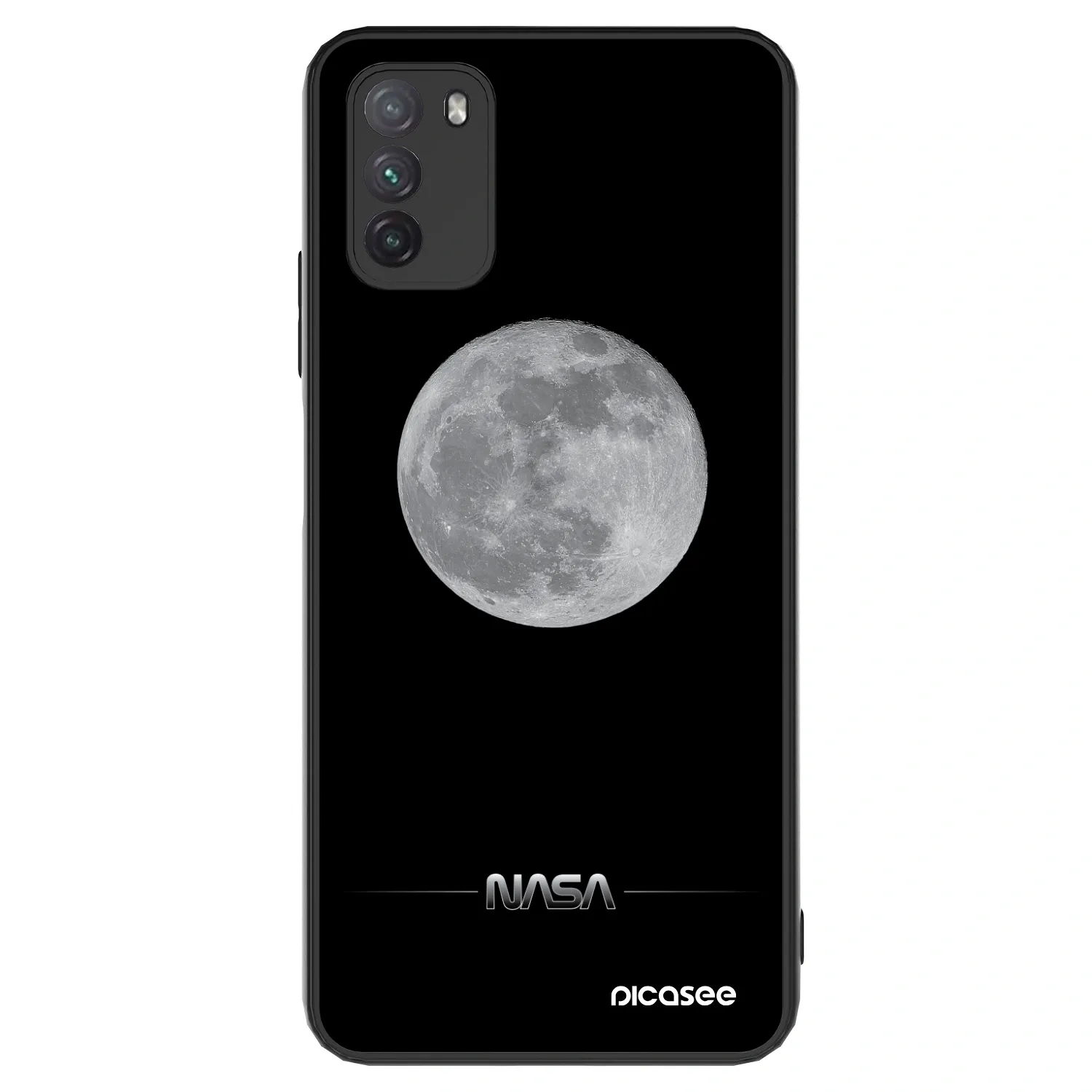 Picasee ULTIMATE CASE Xiaomi Poco M3 - készülékre - Moon Minimal
