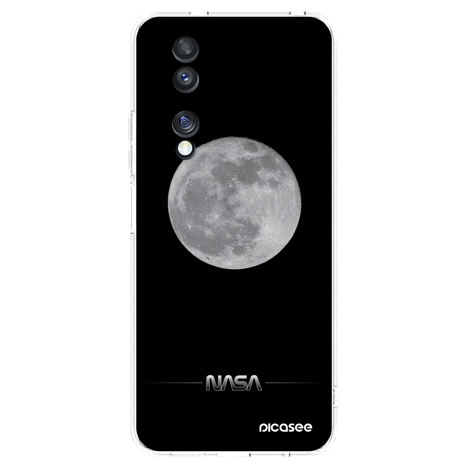 Picasee átlátszó szilikon tok az alábbi mobiltelefonokra Honor 70 - Moon Minimal