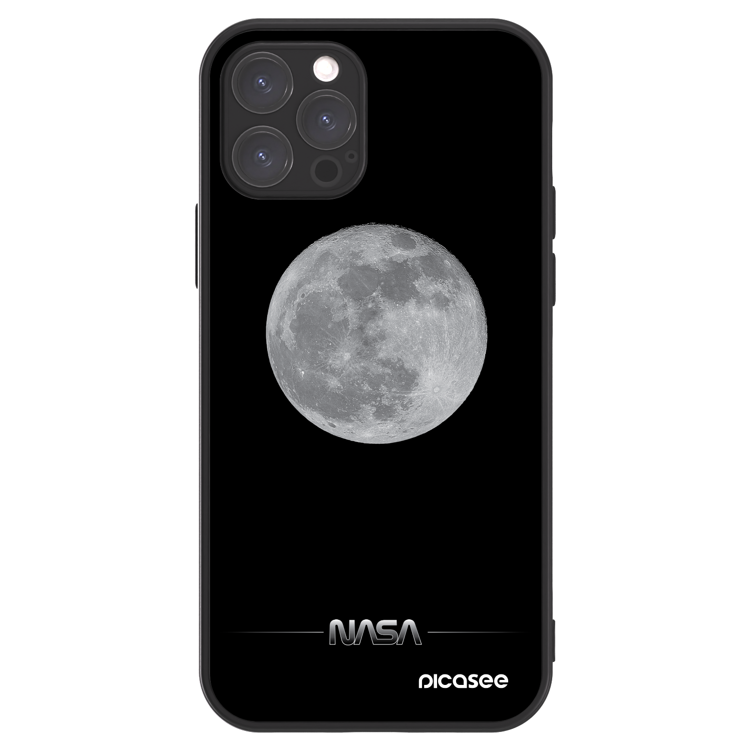 Picasee ULTIMATE CASE MagSafe Apple iPhone 12 Pro - készülékre - Moon Minimal