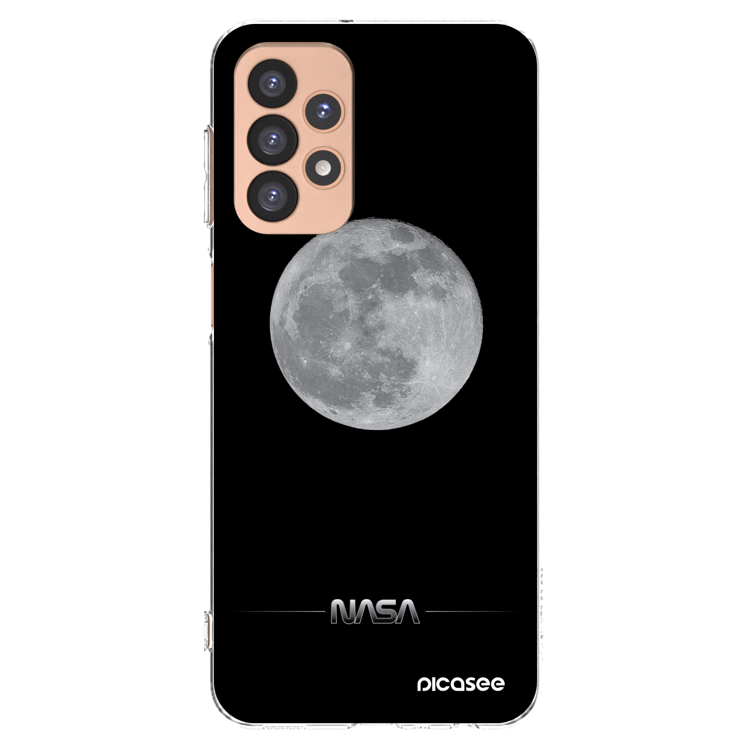 Picasee átlátszó szilikon tok az alábbi mobiltelefonokra Samsung Galaxy A23 A236B 5G - Moon Minimal