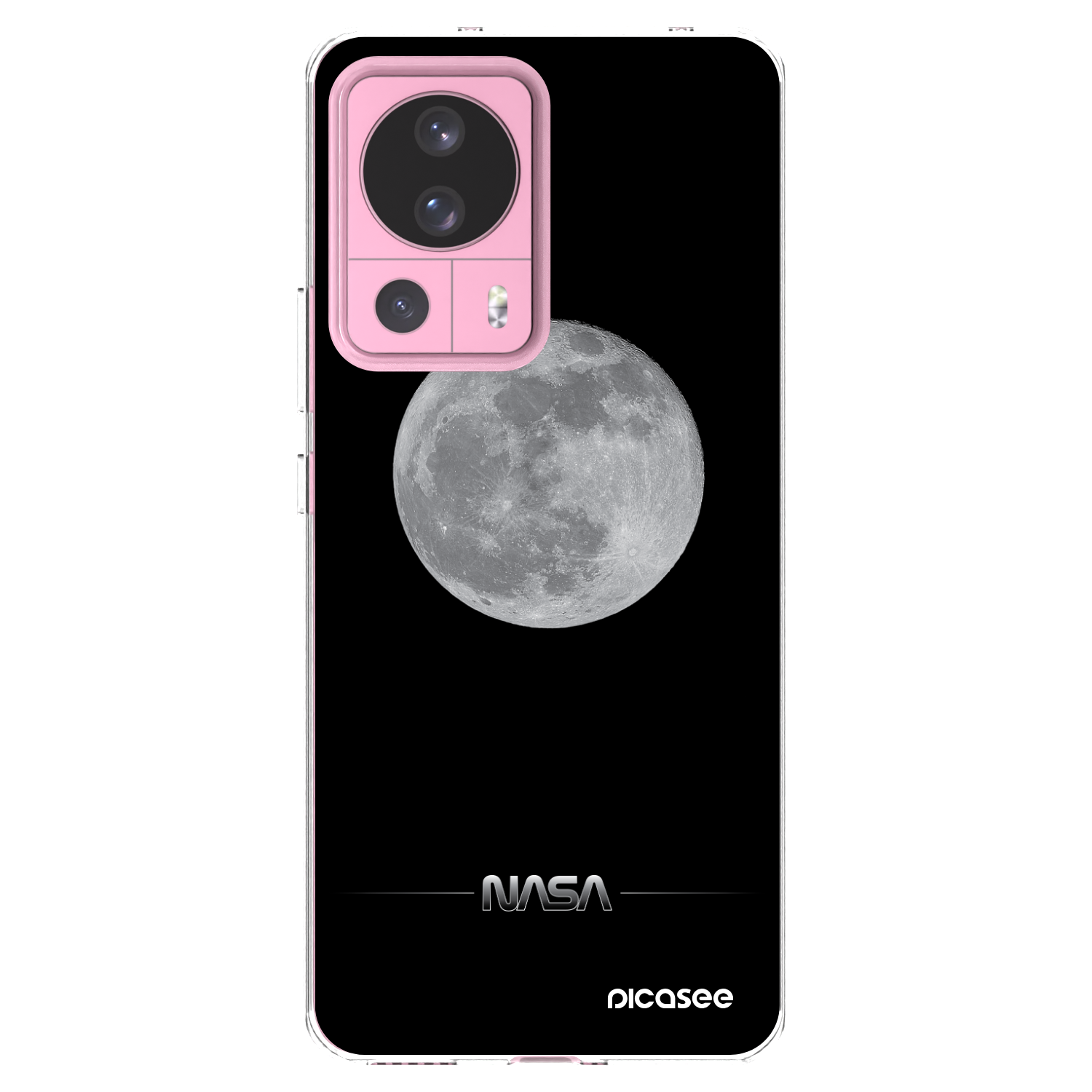 Picasee átlátszó szilikon tok az alábbi mobiltelefonokra Xiaomi 13 Lite - Moon Minimal