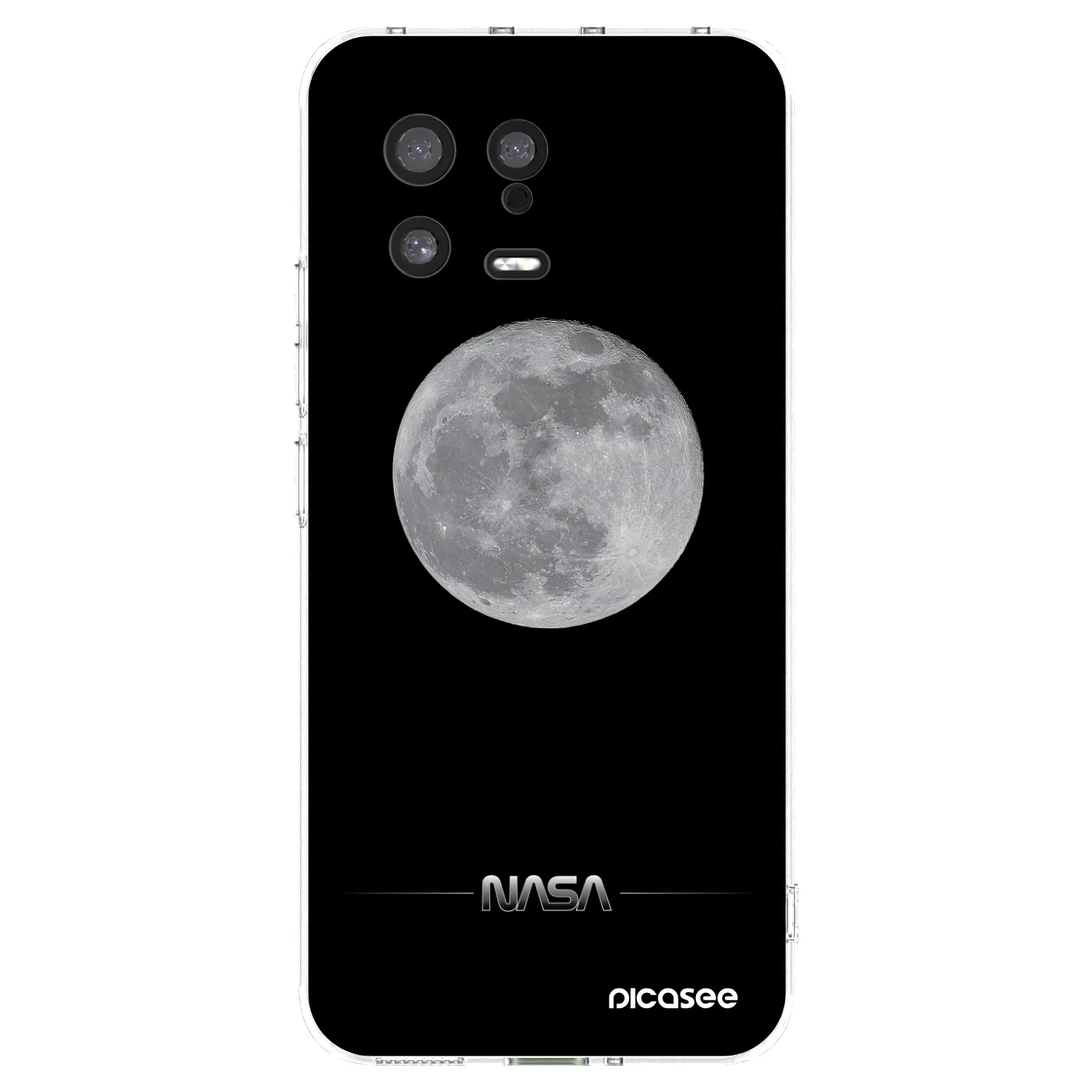 Picasee átlátszó szilikon tok az alábbi mobiltelefonokra Xiaomi 13 - Moon Minimal