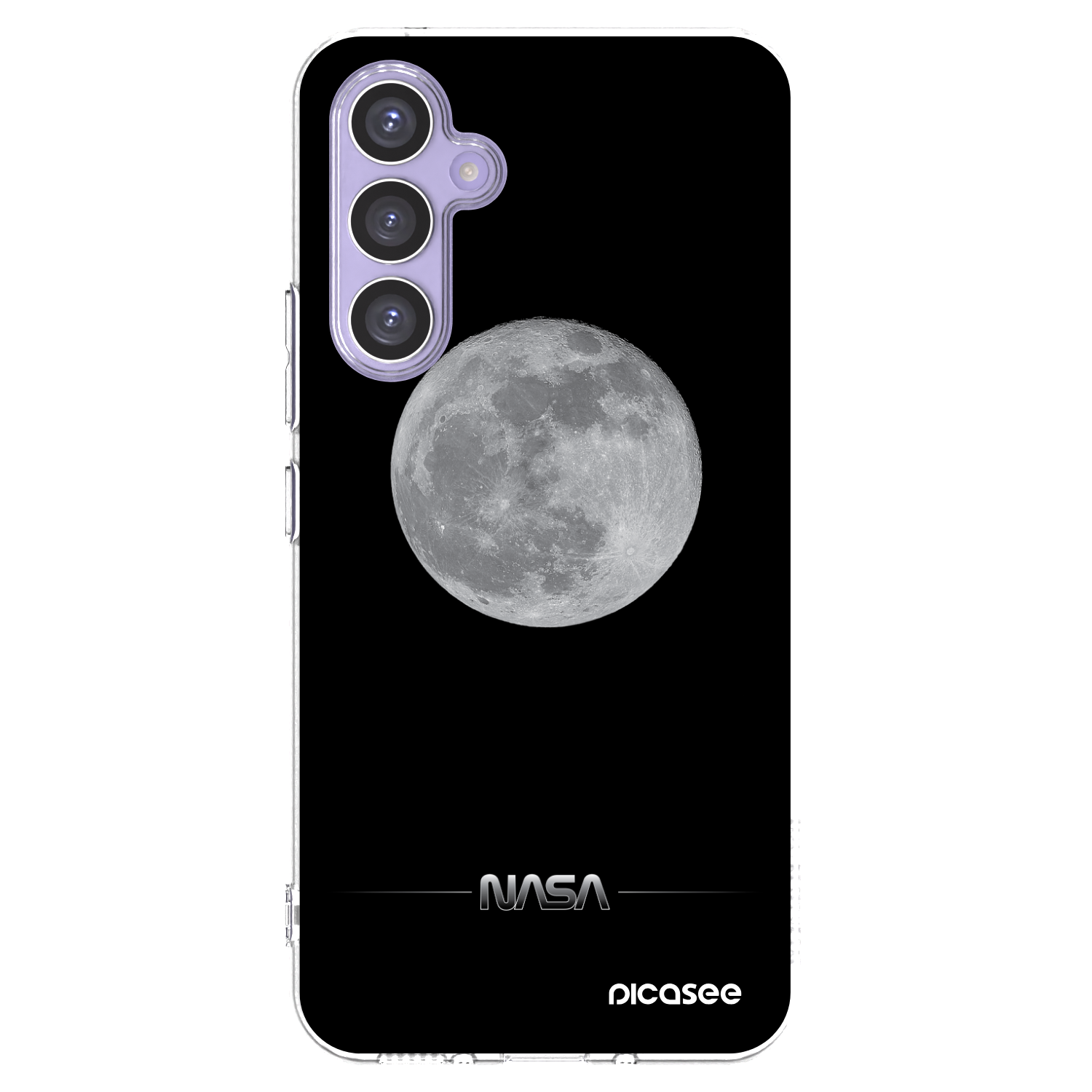 Picasee átlátszó szilikon tok az alábbi mobiltelefonokra Samsung Galaxy A54 5G A546B - Moon Minimal