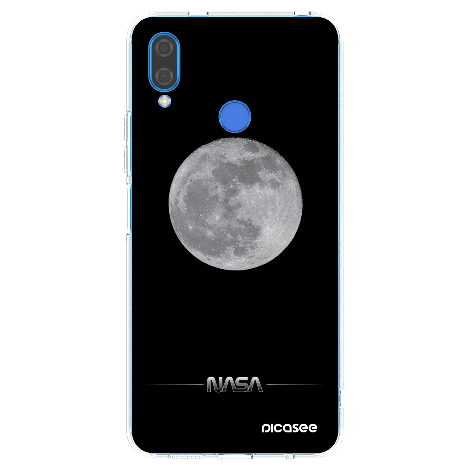Picasee átlátszó szilikon tok az alábbi mobiltelefonokra Huawei Nova 3i - Moon Minimal
