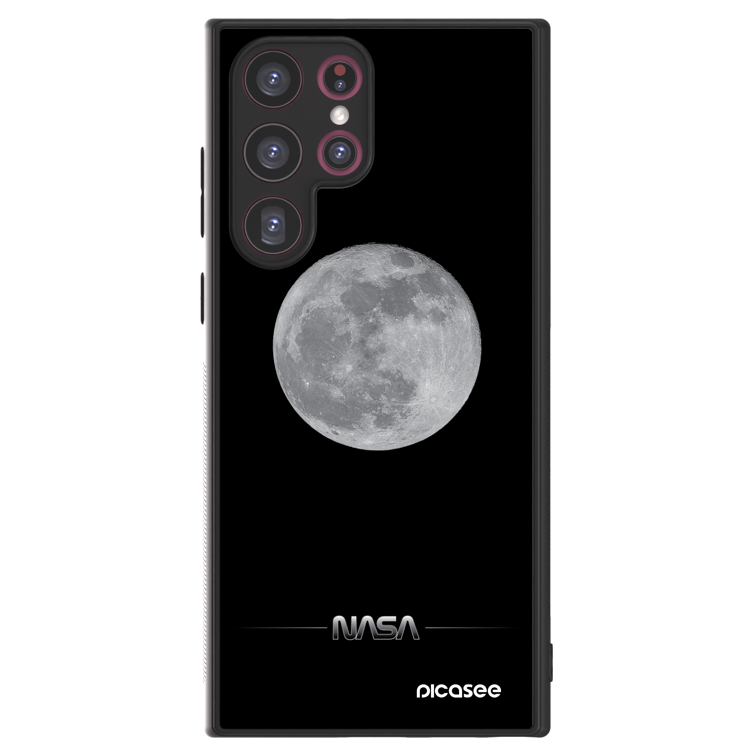 Picasee ULTIMATE CASE PowerShare Samsung Galaxy S22 Ultra 5G - készülékre - Moon Minimal