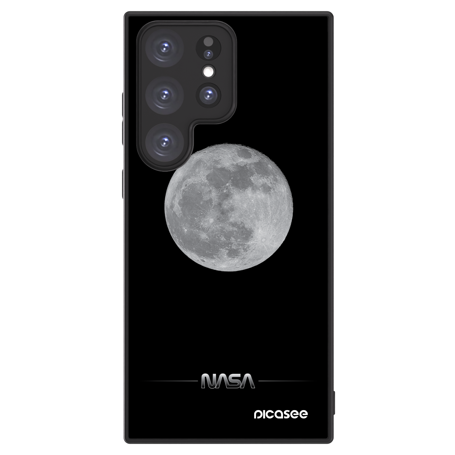 Picasee ULTIMATE CASE PowerShare Samsung Galaxy S23 Ultra 5G - készülékre - Moon Minimal
