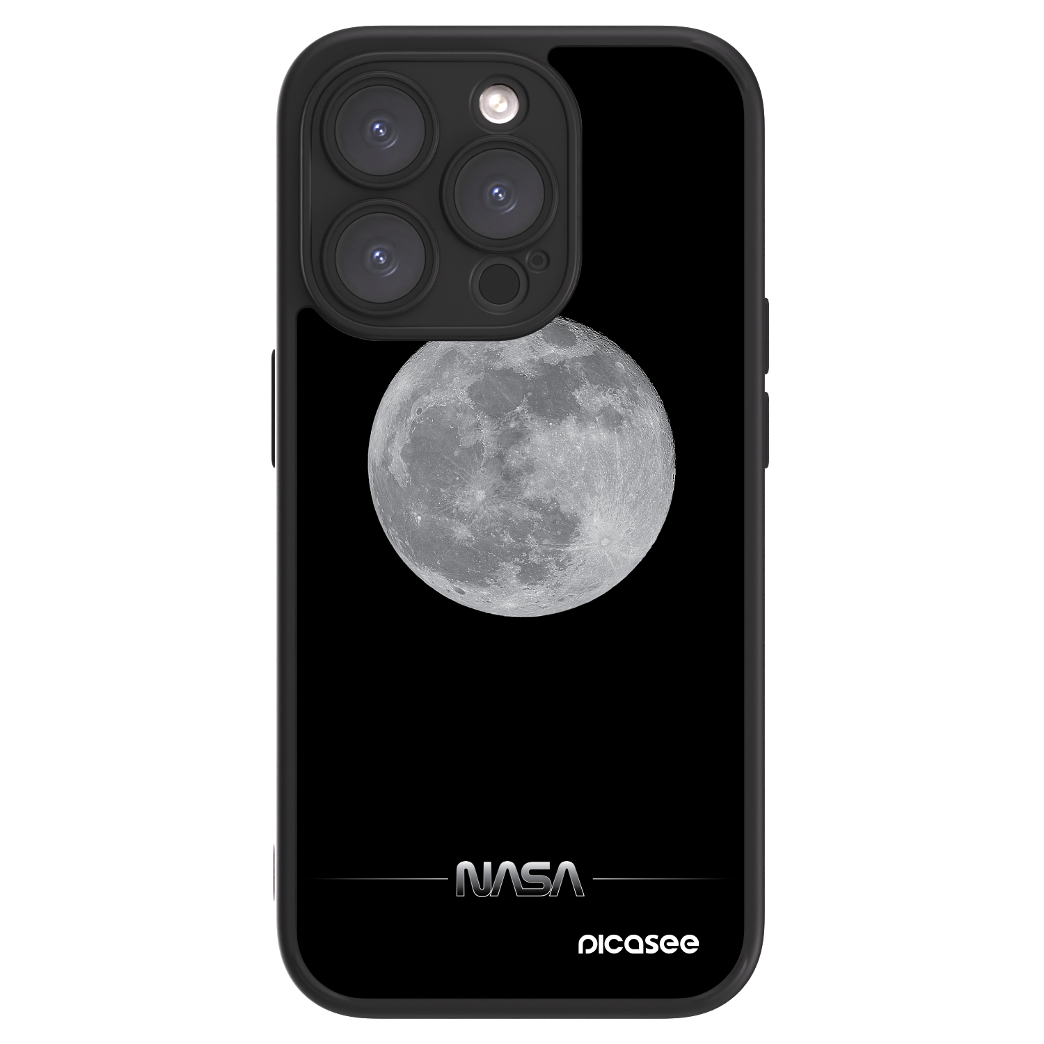 Picasee ULTIMATE CASE MagSafe Apple iPhone 15 Pro - készülékre - Moon Minimal