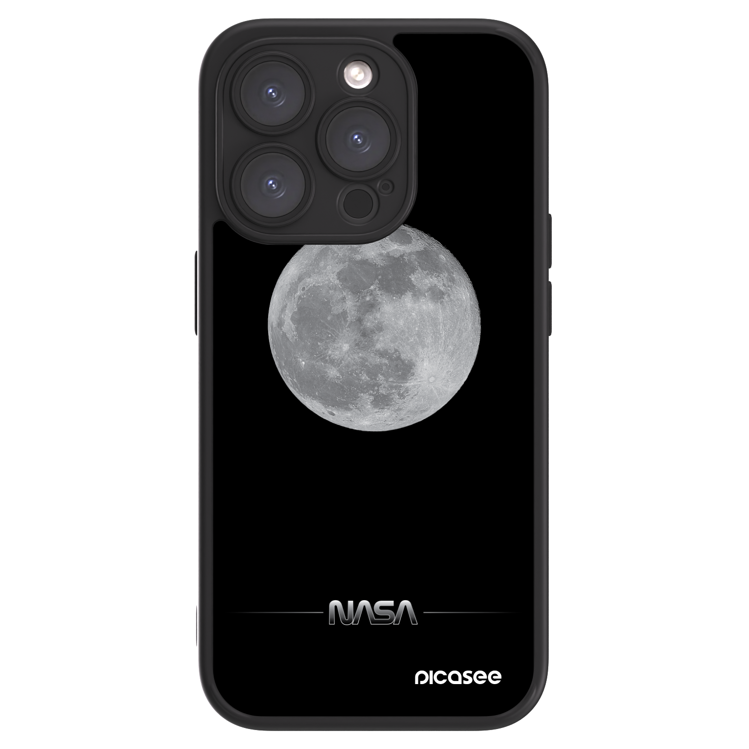 Picasee ULTIMATE CASE Apple iPhone 15 Pro - készülékre - Moon Minimal