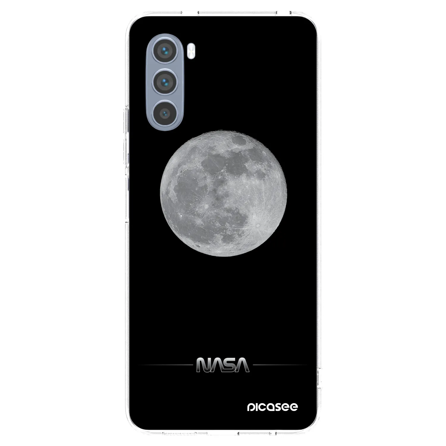 Picasee átlátszó szilikon tok az alábbi mobiltelefonokra Motorola Moto G62 - Moon Minimal