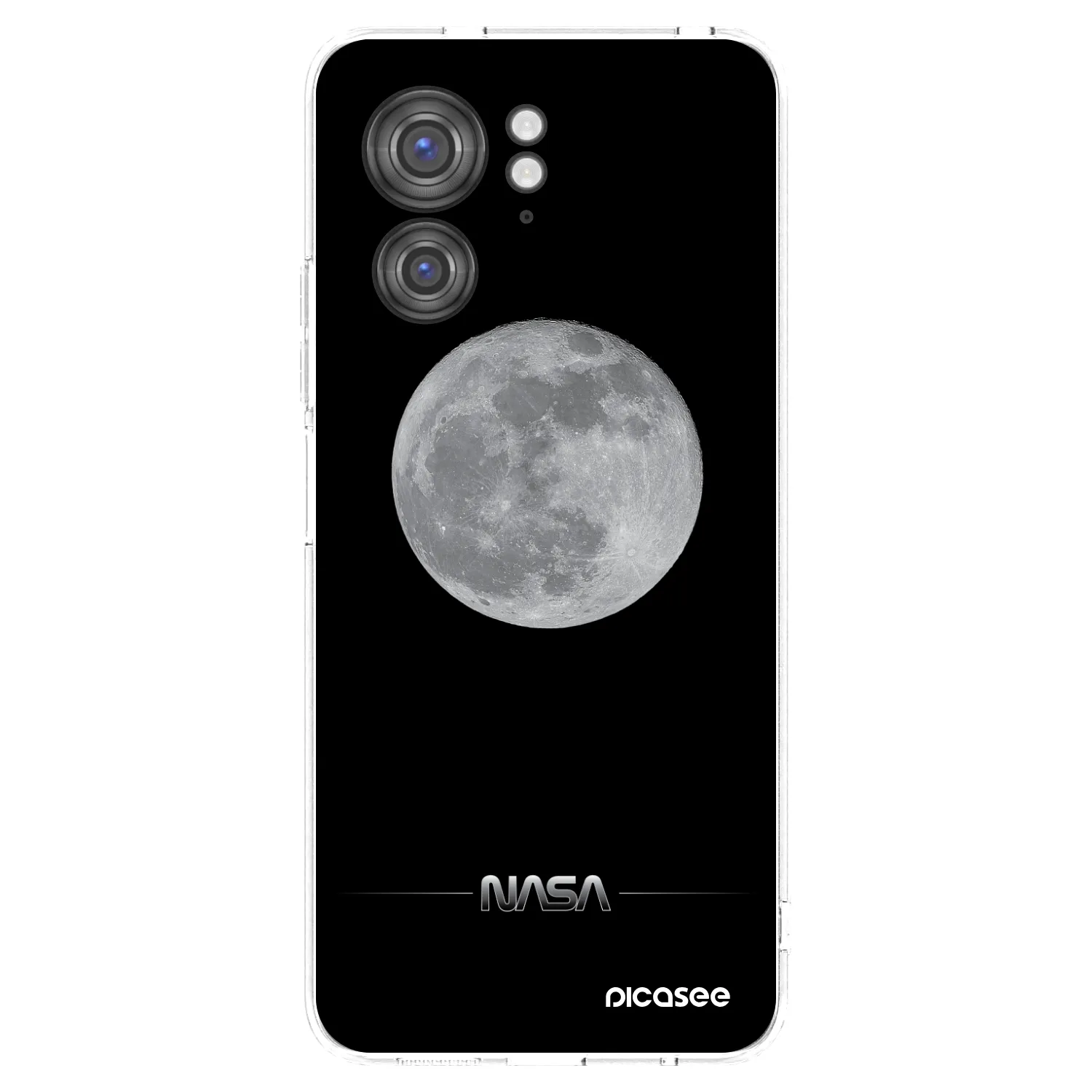 Picasee átlátszó szilikon tok az alábbi mobiltelefonokra Motorola Edge 40 - Moon Minimal