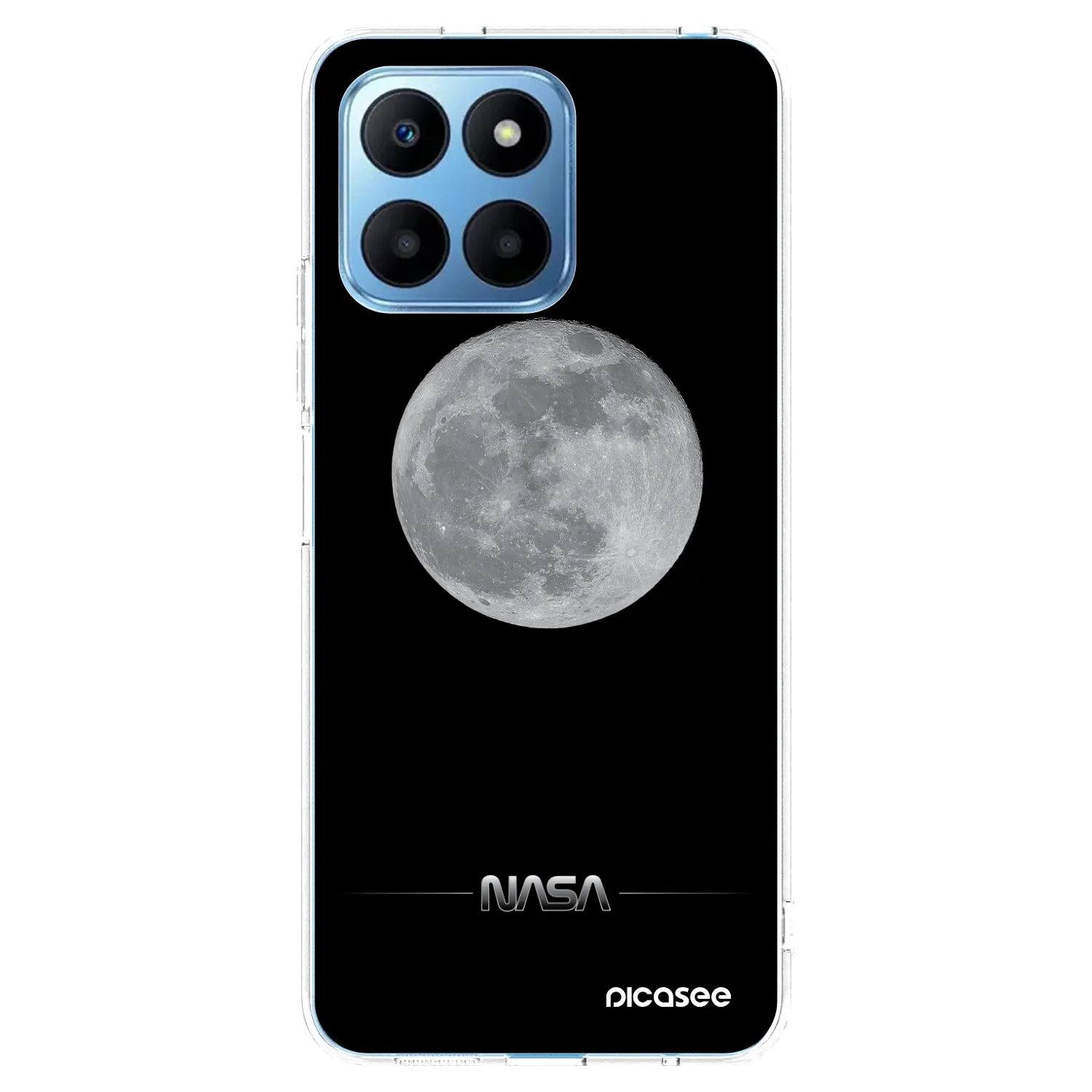Picasee átlátszó szilikon tok az alábbi mobiltelefonokra Honor 70 Lite - Moon Minimal