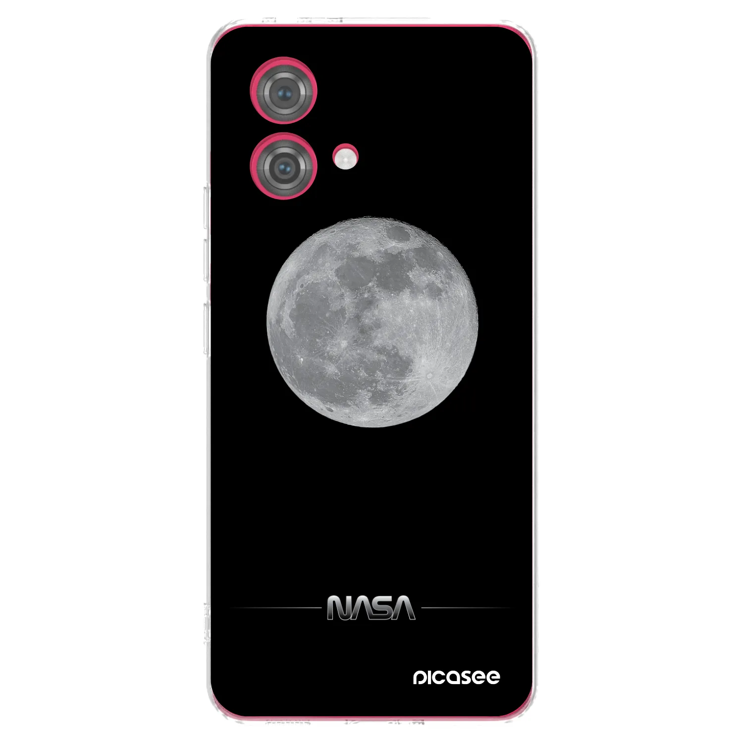 Picasee átlátszó szilikon tok az alábbi mobiltelefonokra Motorola Moto G84 5G - Moon Minimal
